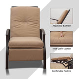 Adjustable Patio Recliner Chair