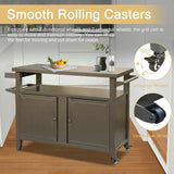 Grill Cart Brown