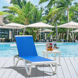 Armless Outdoor Chaise Lounge