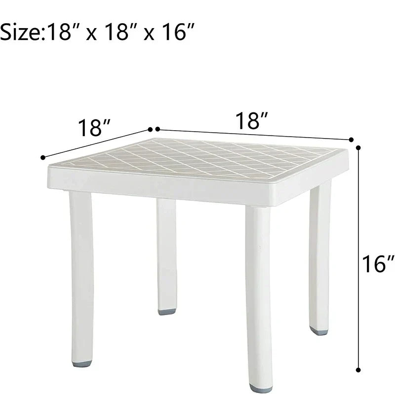 Armless Outdoor Chaise Lounge
