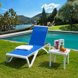 Armless Outdoor Chaise Lounge