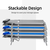 Sunbathing Aluminum Chaise Lounge Set of 3