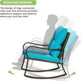 3 Pieces Rocking Chair Set