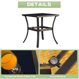 3 Pieces Rocking Chair Set