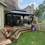 Hardtop Gazebo Classic W/ Netting & Curtain