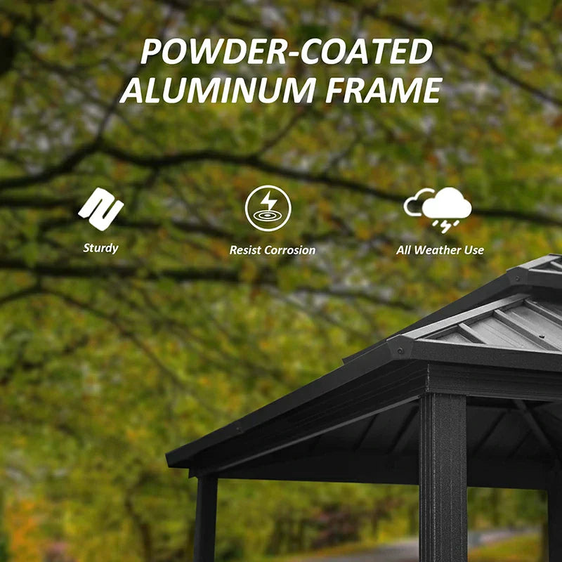 Hardtop Grilling Gazebo