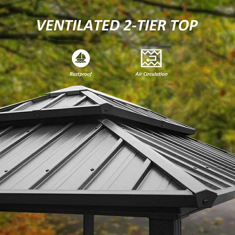 Hardtop Grilling Gazebo