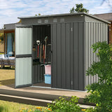 Outdoor Storage Shed Sloping Roof