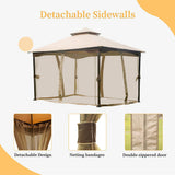 10'x13' Soft Double Roof Gazebo