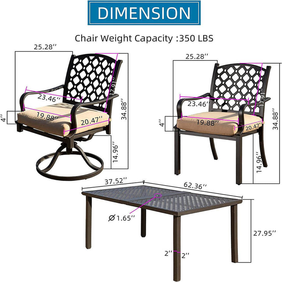 Outdoor Dining Table Set
