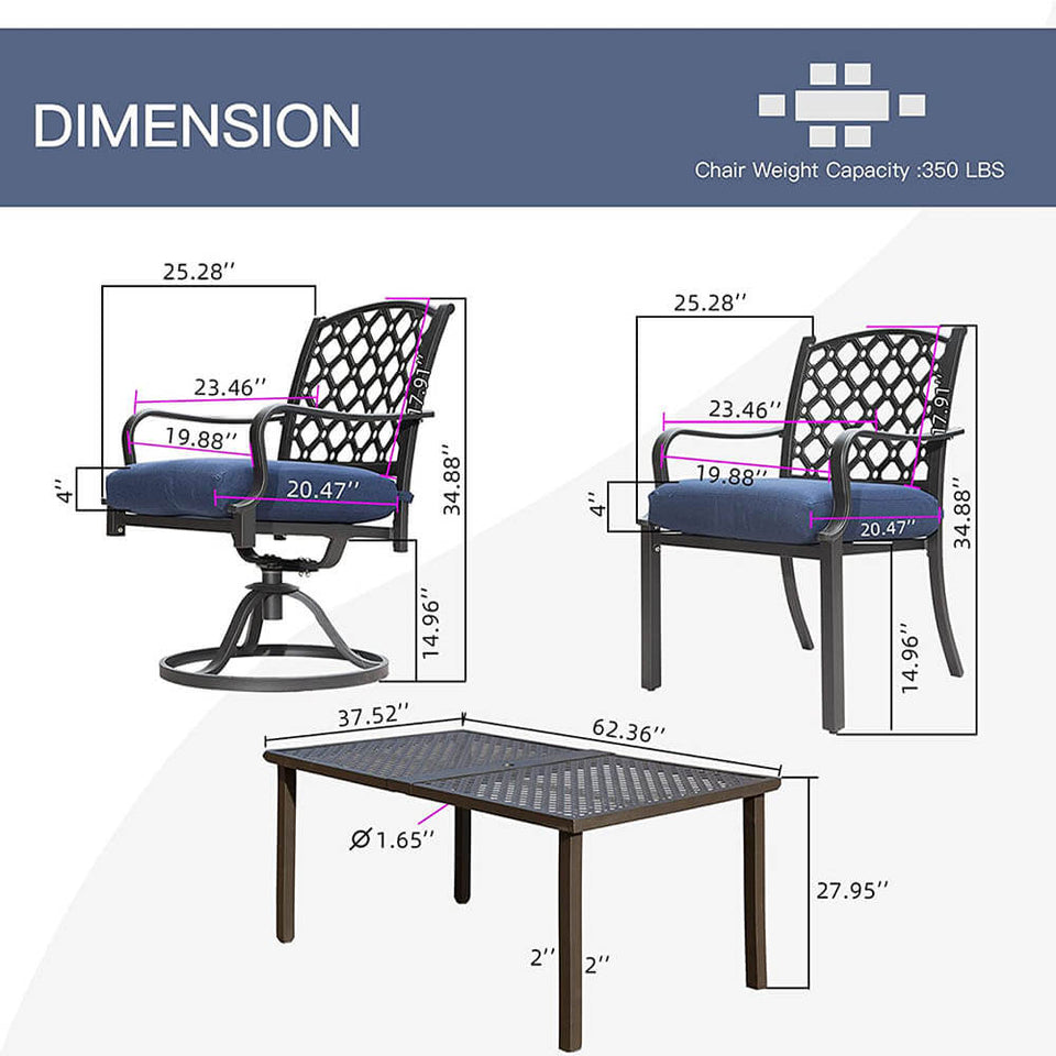 Outdoor Dining Table Set