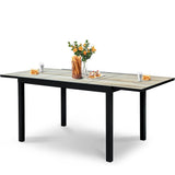 Patio Dining Expandable Table