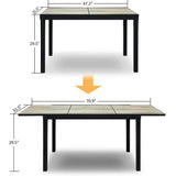 Patio Dining Expandable Table