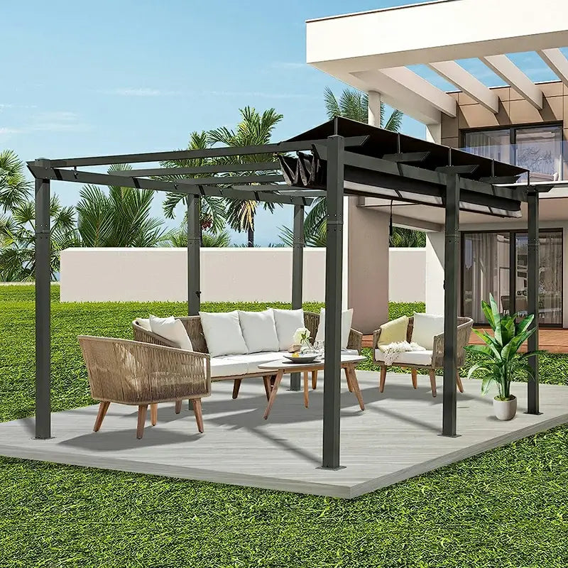 Aluminum Outdoor Retractable Pergola