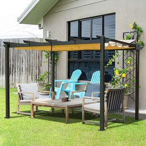 Aluminum Outdoor Retractable Pergola