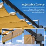 Aluminum Outdoor Retractable Pergola