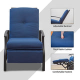 Adjustable Patio Recliner Chair