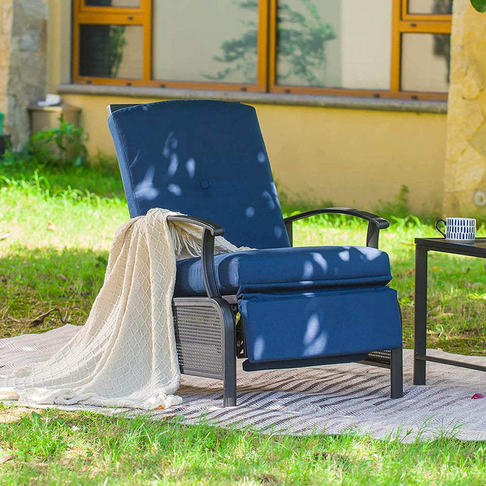 Adjustable Patio Recliner Chair