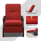 Adjustable Patio Recliner Chair