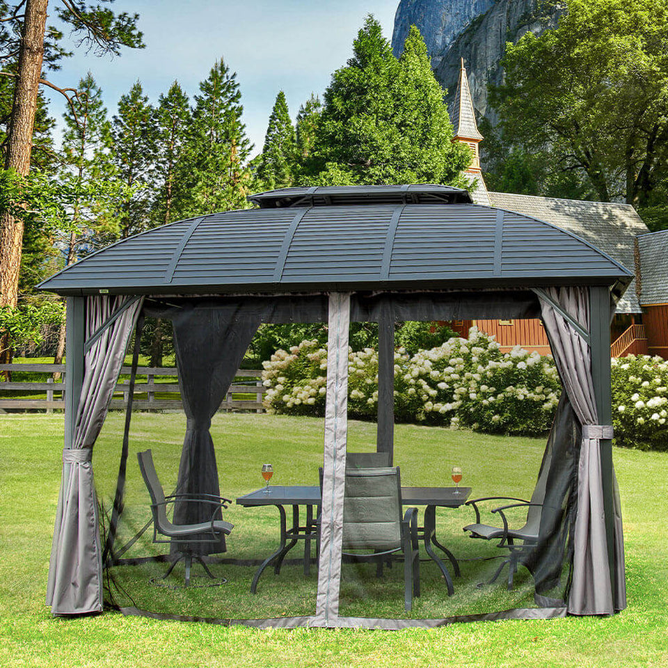 10'x12' Arc Hardtop Gazebo