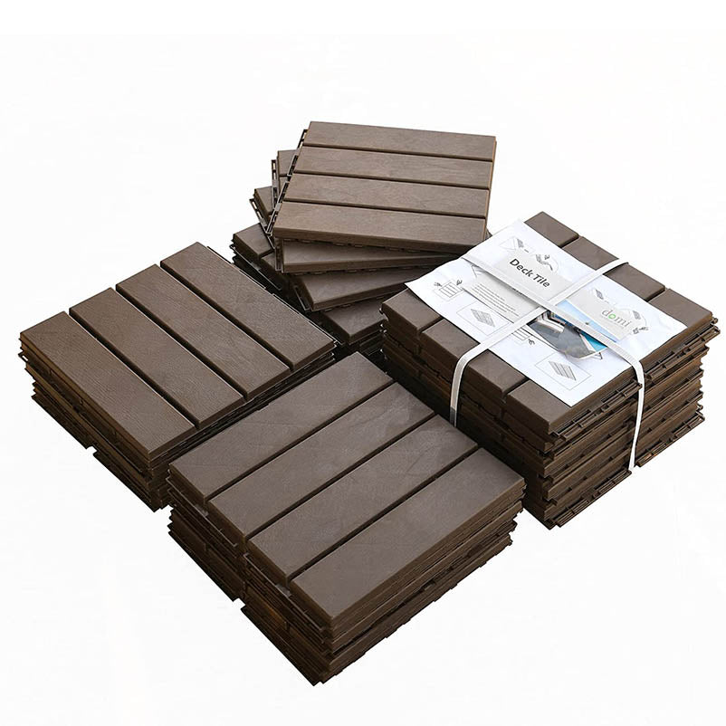 Patio Interlocking Deck Tiles