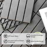 Patio Interlocking Deck Tiles