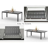 Expendable Patio Dining Table