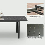 Expendable Patio Dining Table