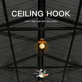 Gable Hardtop Gazebo - Wood-looking Frame