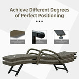 Rattan Chaise Lounge