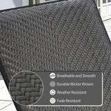 Rattan Chaise Lounge