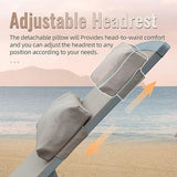 Sunbathing Aluminum Chaise Lounge Set of 3