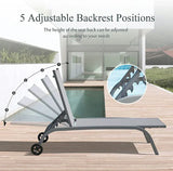 Chaise Lounge Outdoor Set - 2 Chairs
