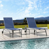 Chaise Lounge Outdoor Set - 2 Chairs