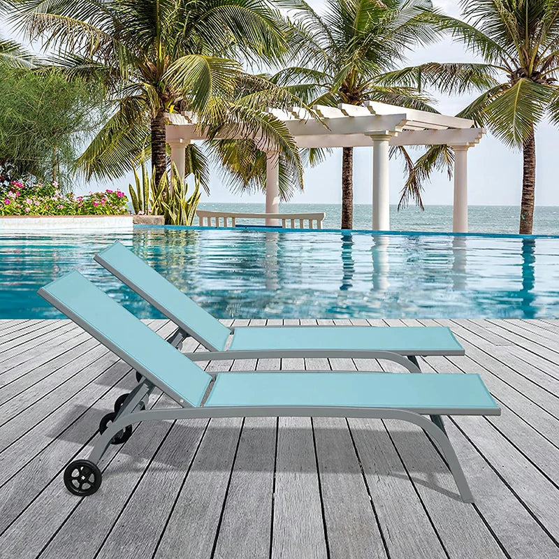 Chaise Lounge Outdoor Set