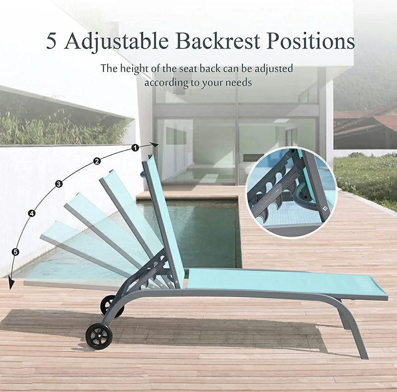 Chaise Lounge Outdoor Set