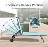 Chaise Lounge Outdoor Set - 2 Chairs