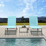 Chaise Lounge Outdoor Set - 2 Chairs