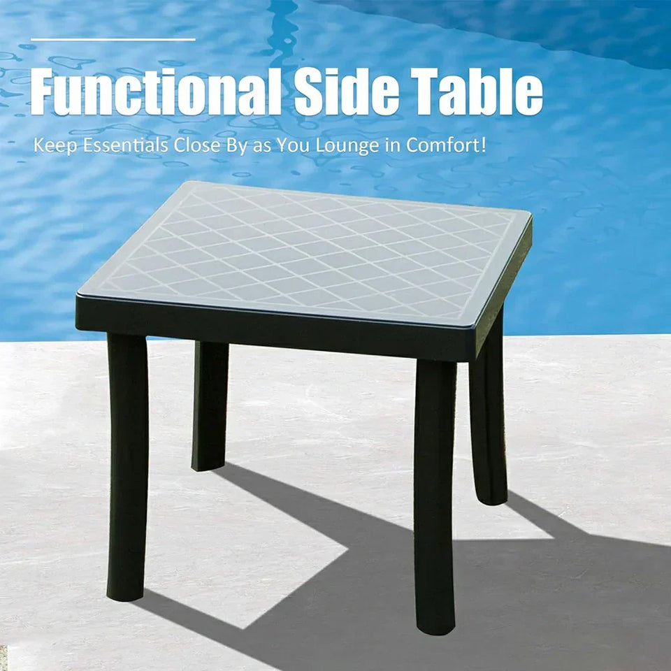 Patio Pool Lounge Chair Set (2 Chairs)
