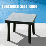 Patio Pool Lounge Chair Set (2 Chairs)