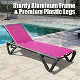 Patio Pool Lounge Chair Set (2 Chairs)
