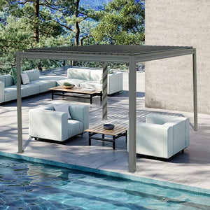 Metal Louvered Pergola