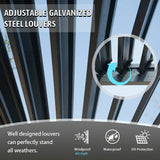 Metal Louvered Pergola