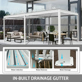 Metal Louvered Pergola