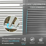 Metal Louvered Pergola