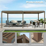 Metal Louvered Pergola