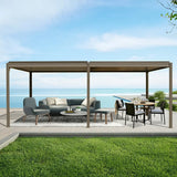 Metal Louvered Pergola