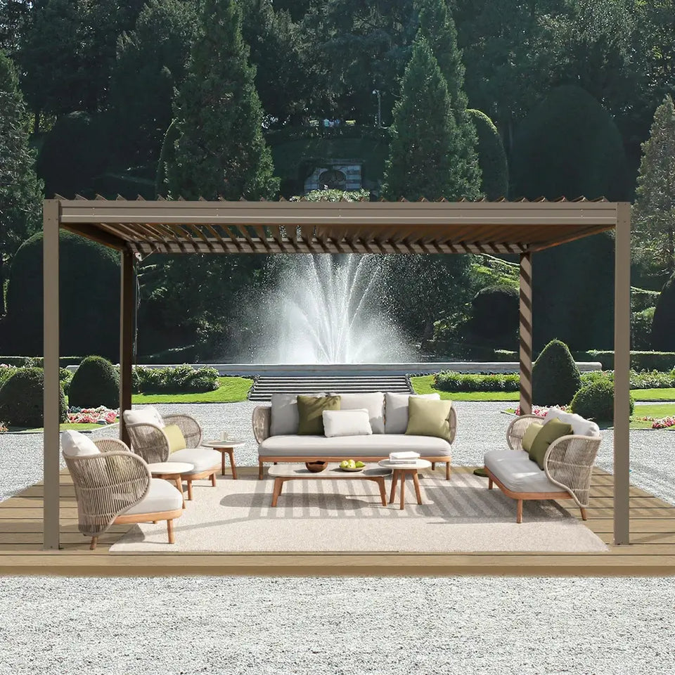 Metal Louvered Pergola