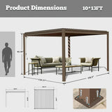 Metal Louvered Pergola