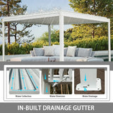 Metal Louvered Pergola